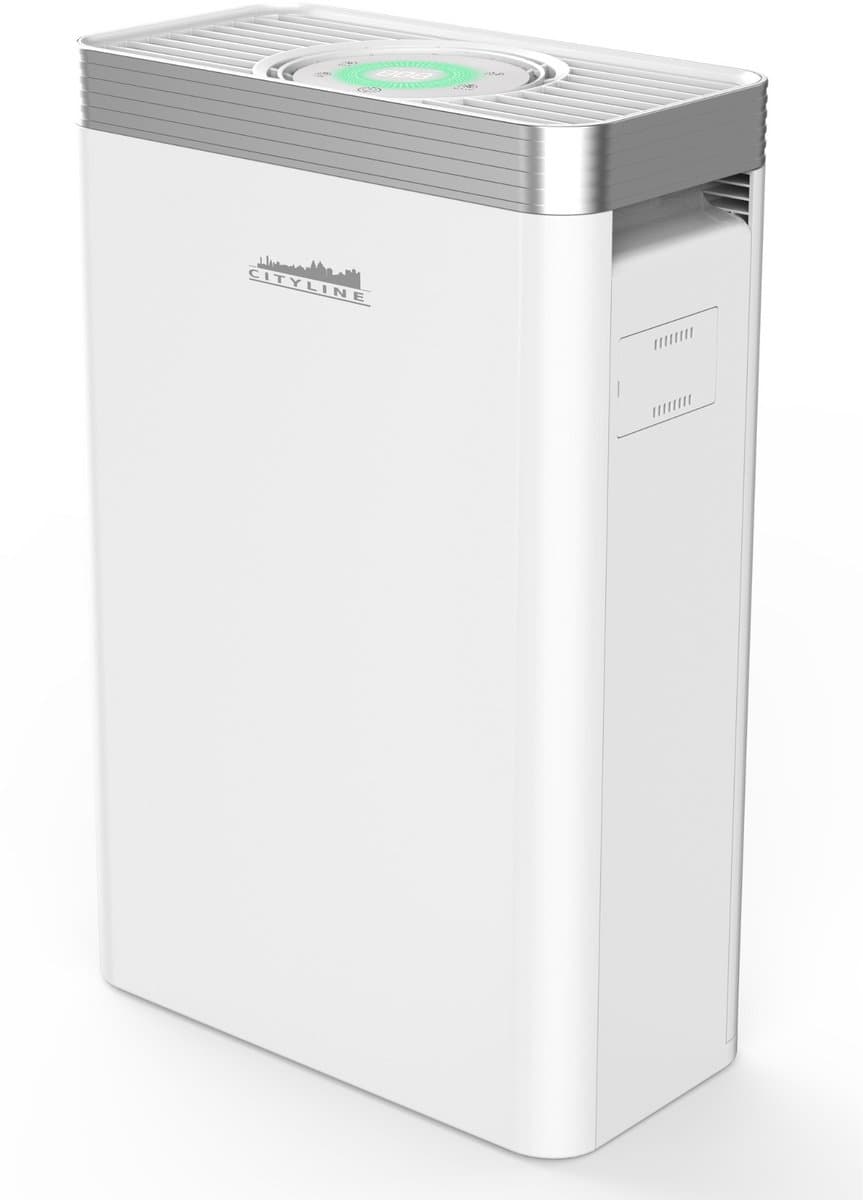Luchtreiniger Cityline Pro - Air purifier - Luchtfilter - Ruimtes tot 25 m² - Stil - CADR van 200 m³ per uur - Geavanceerd 4 laags HEPA filter - Auto modus & Luchtkwaliteit sensor - LED display - Wifi functionaliteit - Slaapstand - Timer thumbnail 2