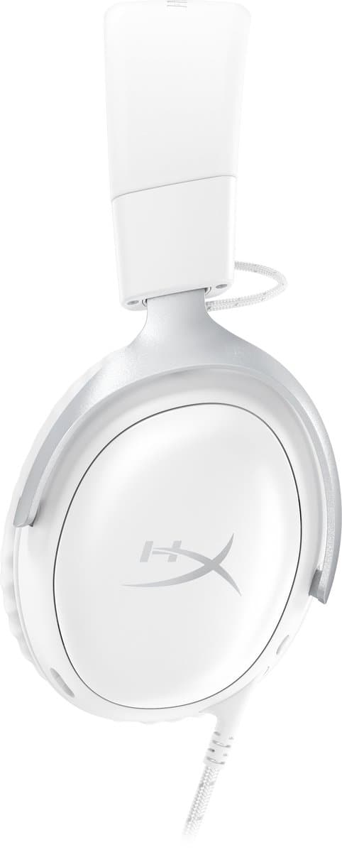 HyperX Cloud III Gaming Headset - PC, PS5, Xbox Series X|S - Nintendo, Steamdeck - (White) thumbnail 3