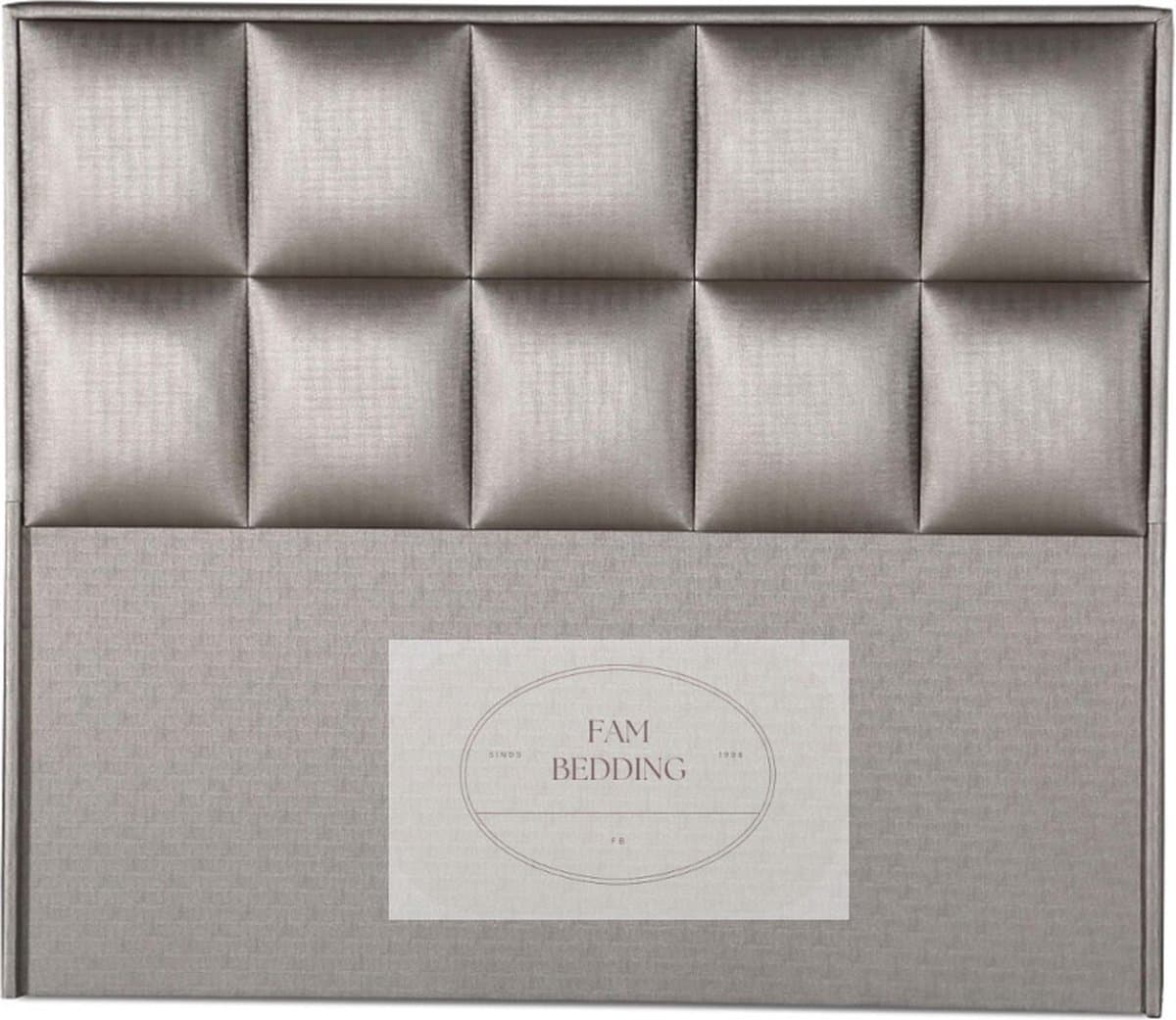 Opberg Boxspring Scarlett zonder matras Taupe 180x200 thumbnail 2