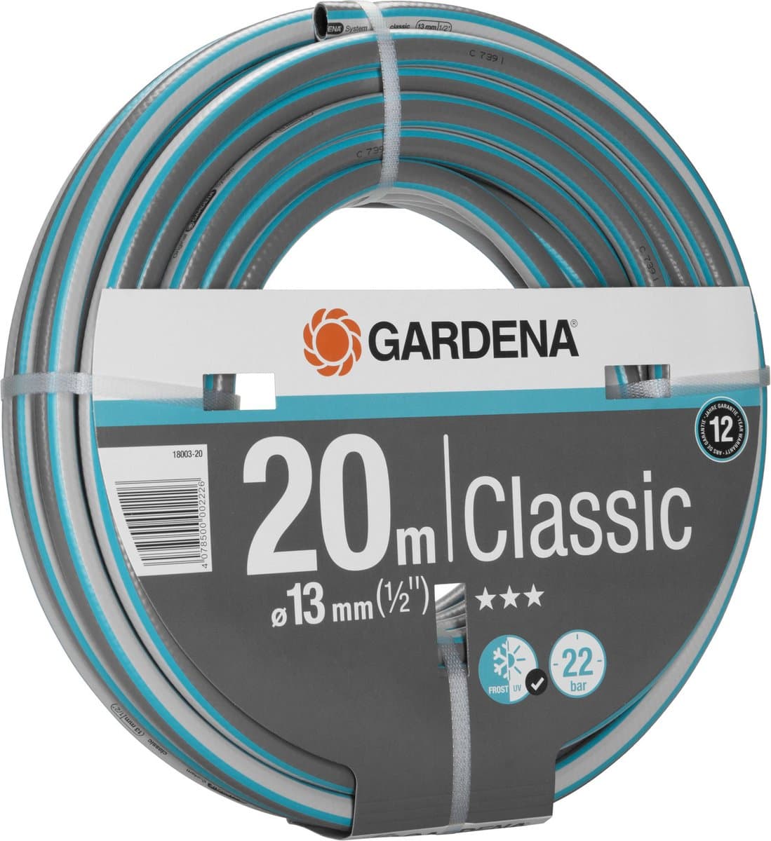 GARDENA Classic Tuinslang - 20 Meter - 13 mm thumbnail 5