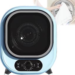 Productfoto van Draagbare Wasdroger - Mini Condensdroger - Kleding Drogen - Stil Ontwerp - 5kg Capaciteit - Wit