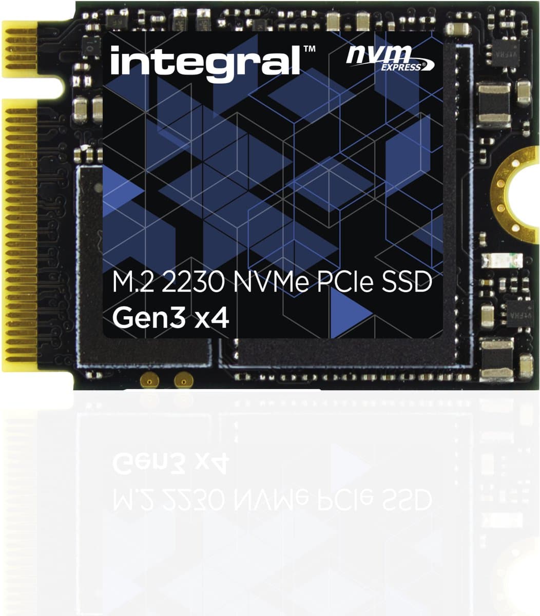 Integral 256GB M.2 2230 NVMe SSD Gen3 | 3000 MB/s Snelheid | Steam Deck / ROG Ally Upgrade