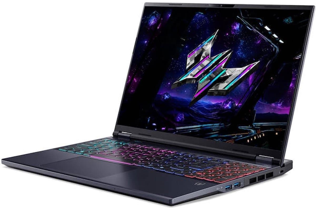Acer Predator Helios Neo 16 AI PHN16‑73‑9228 - Gaming Laptop - 16 inch - RTX 5070 Ti - Core Ultra 9 - 2 TB SSD - 64 GB RAM - QWERTZU thumbnail 2