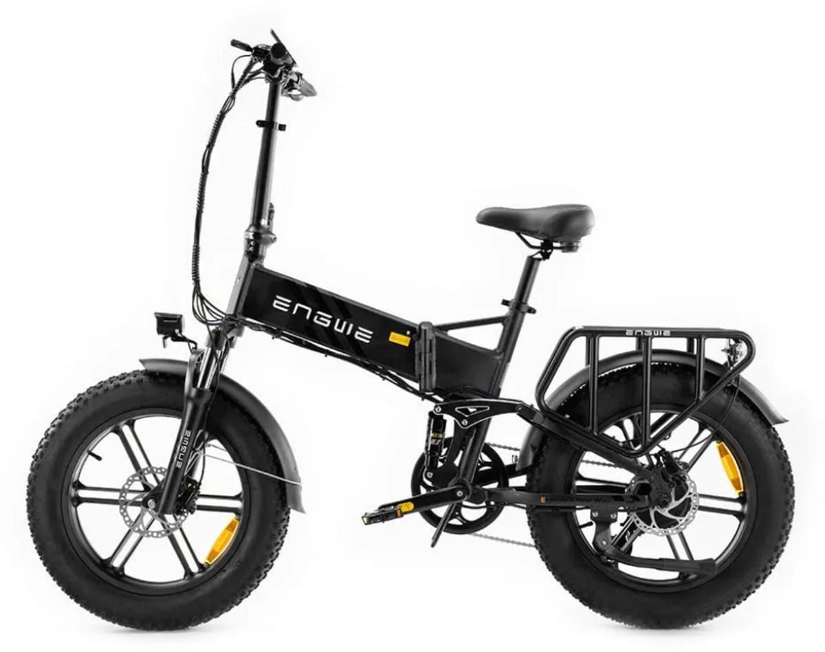 ENGWE Engine Pro 2.0 Elektrische Vouwfiets - Fatbike - 20 Inch - 250W Motor - 8 Versnellingen - 110 km Actieradius - Hydraulische Schijfremmen - Zwart thumbnail 4