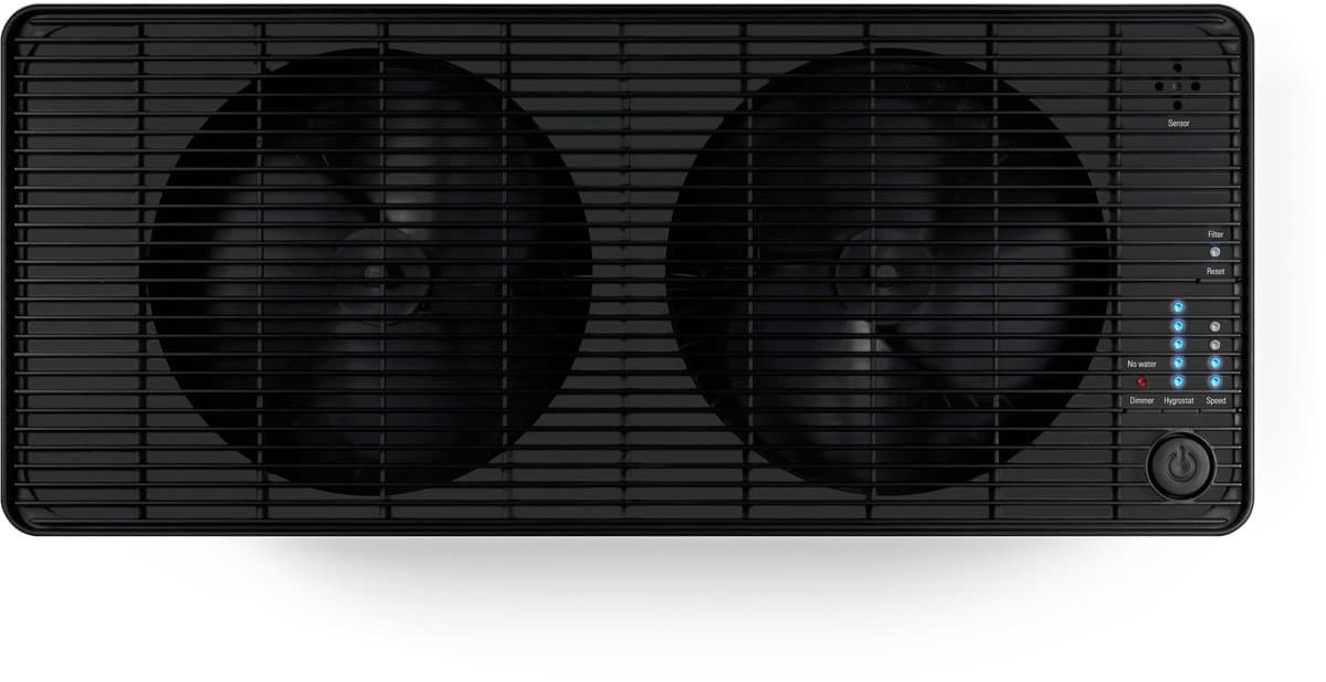 Stadler Form Oskar Big – Luchtbevochtiger – Evaporator 700 g/h – 6 L Tank – Hygrostaat – Fluisterstil 25–46 dB(A) – Nachtmodus & Dimbare LED’s – Voor Ruimtes tot 100 m² – Zwart thumbnail 6