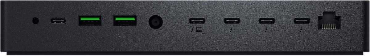 Razer Thunderbolt 5 Dock - Docking Station - 10 poorten - M.2-opslagsleuf - Chroma RGB - Zwart thumbnail 3