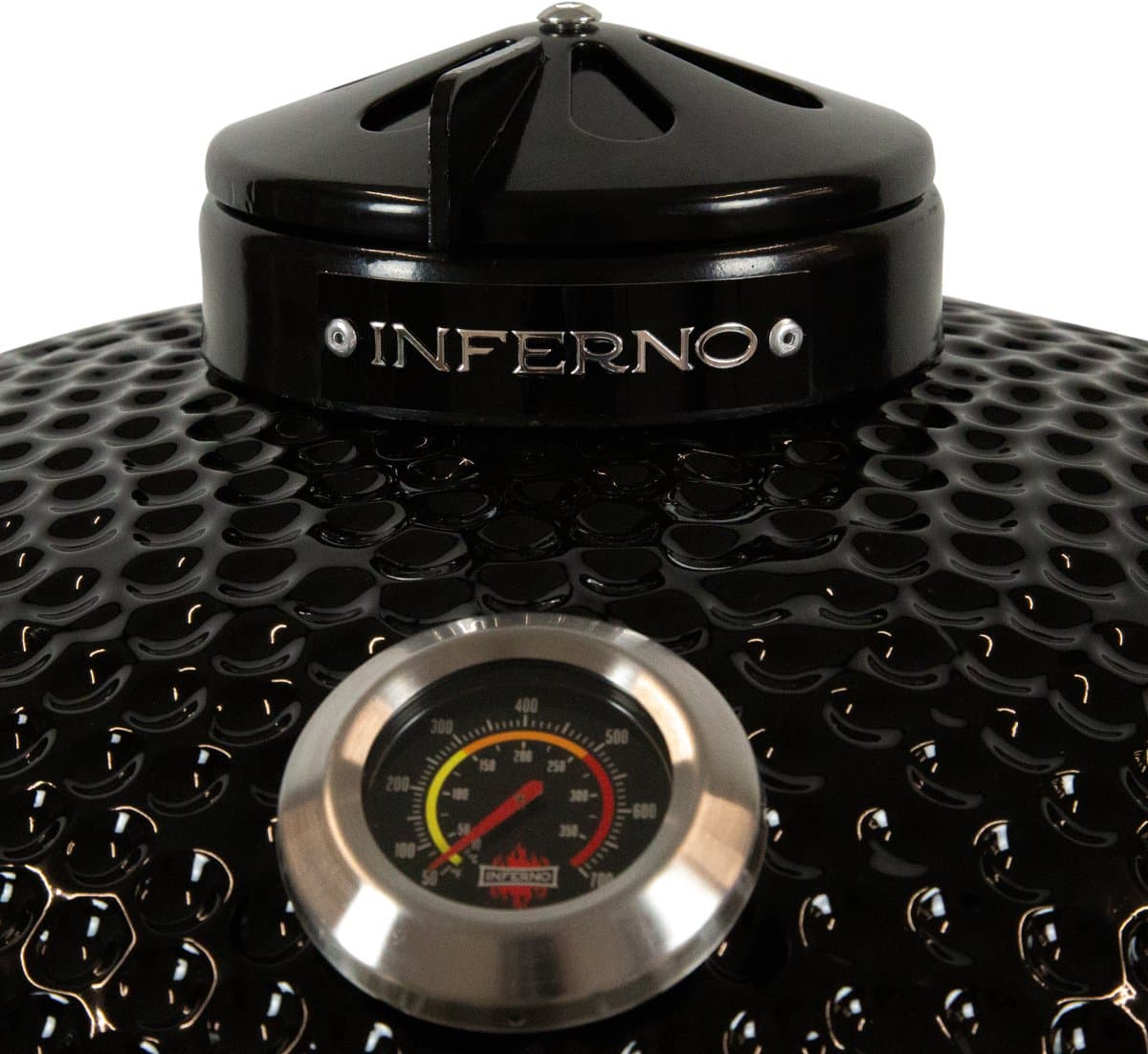 Inferno Large Kamado Barbecue - Grilloppervlakte 47cm / 19inch - Zwart thumbnail 5