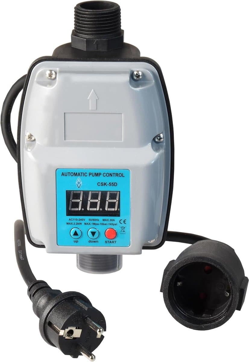 Elektronische Drukschakelaar voor Pompbesturing - Instelbare Drukbewaking voor Huis en Tuin thumbnail 8