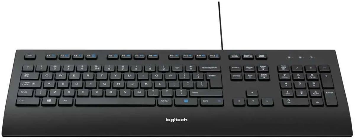 Logitech K280e - Bedraad Toetsenbord - QWERTY US ISO - Zwart thumbnail 4