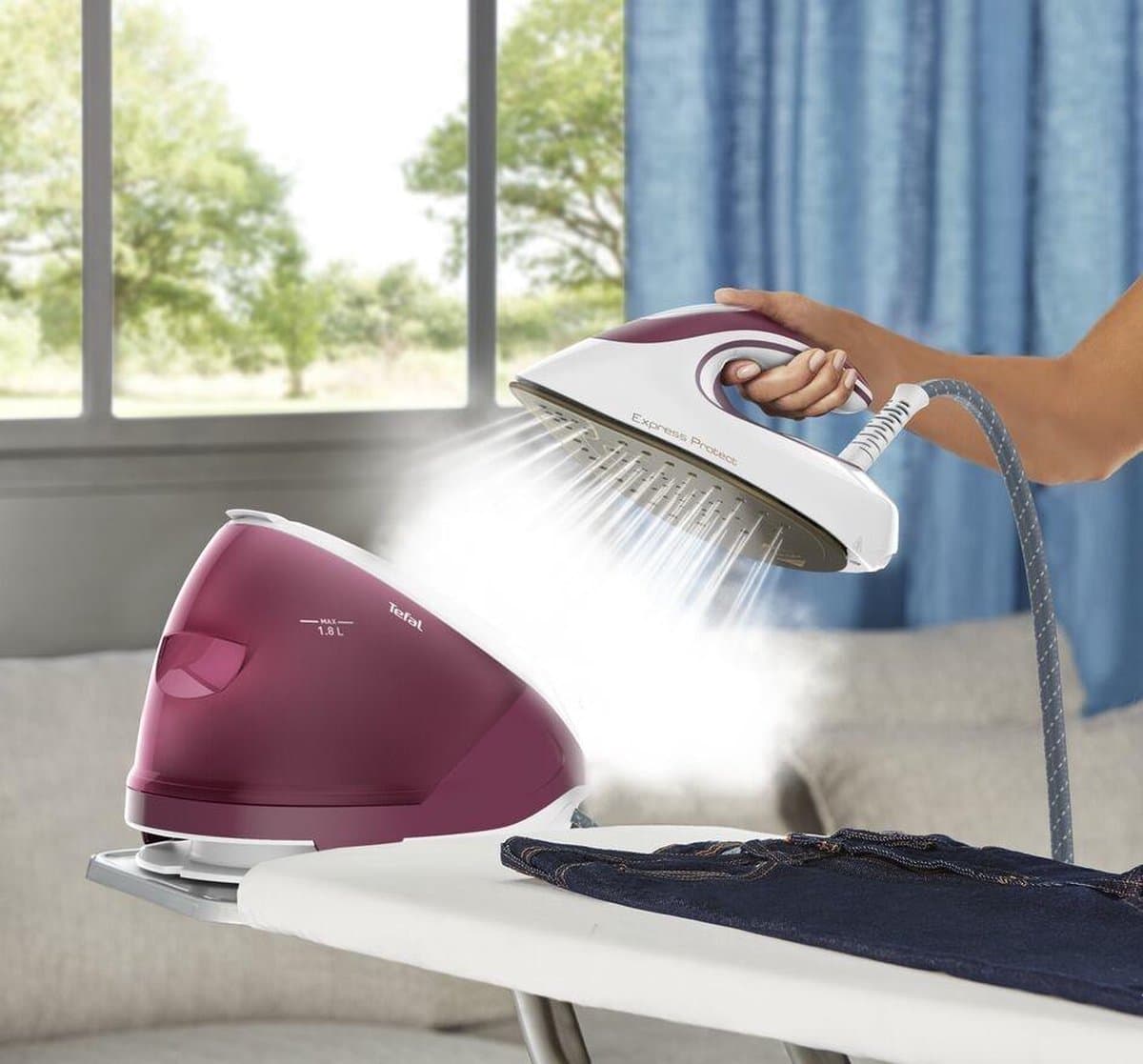 Tefal Express Protect SV9201 stoomgenerator met no-setting technologie thumbnail 5
