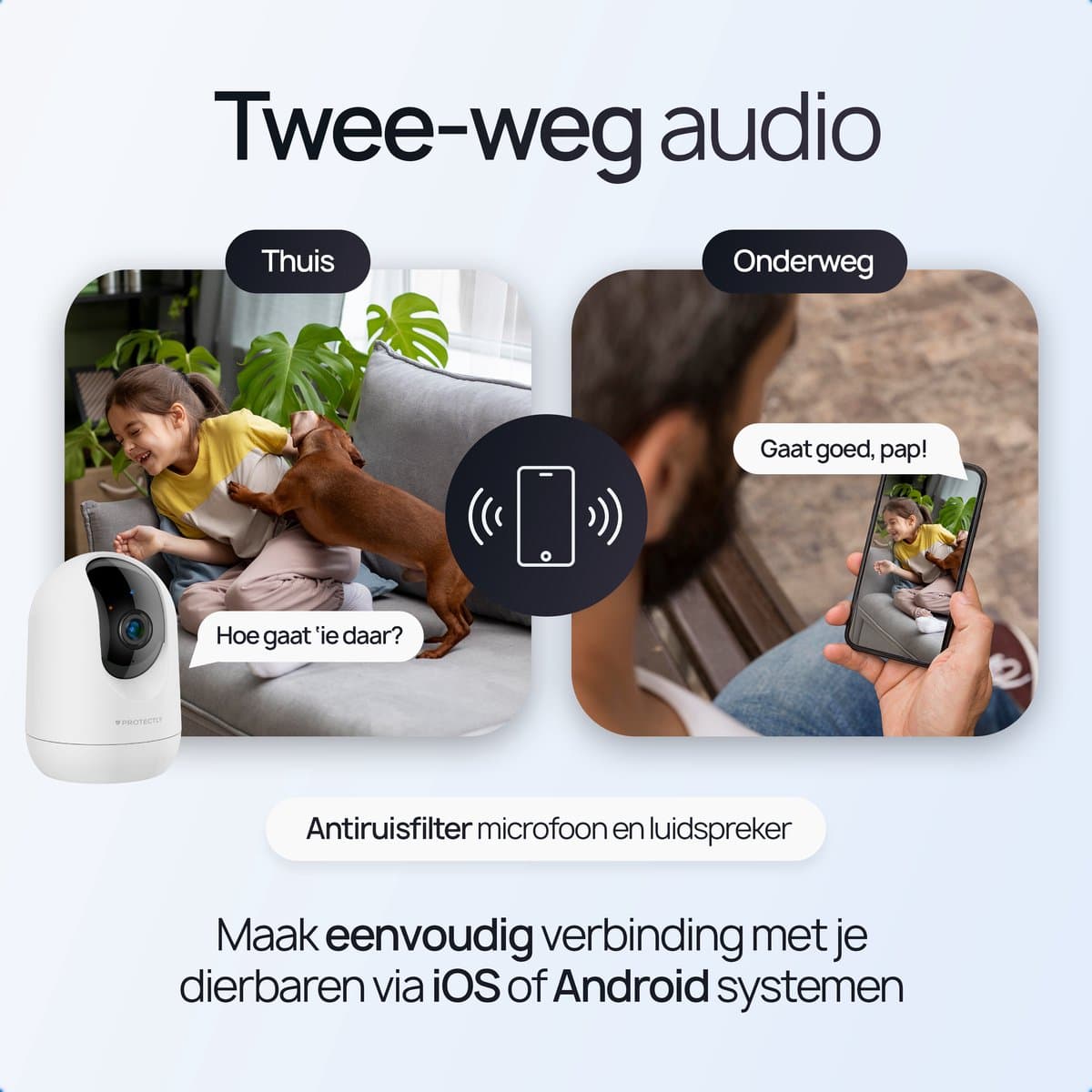 Protectly 2K binnenbeveiligingscamera met 64GB SD en app thumbnail 8