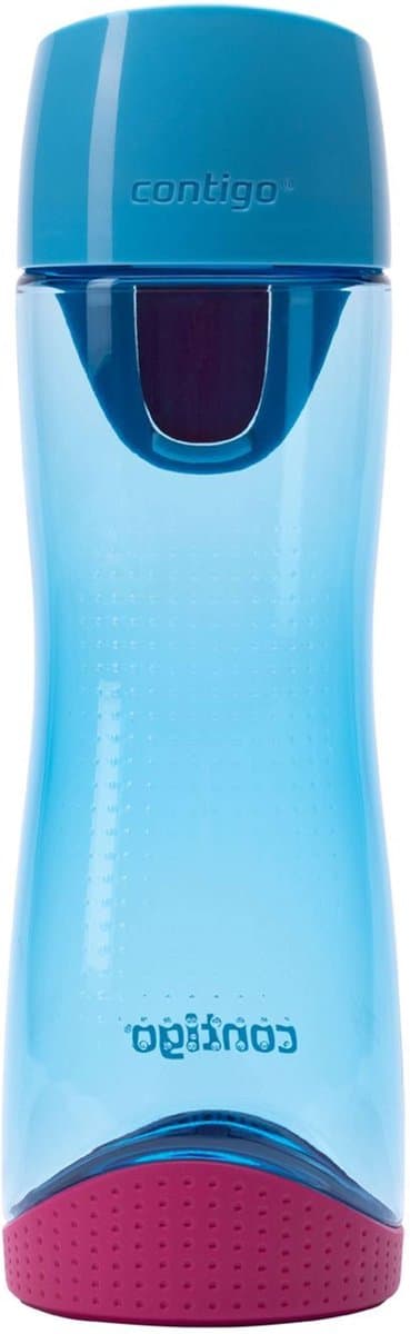 Contigo Swish Autoseal drinkfles kinderen, waterfles vrij van schadelijke stoffen & BPA, 100% lekvrij, vaatwasserbestendig, ideaal voor kinderdagverblijf, kleuterschool, school en sport, 500ml | Sky Blue thumbnail 6