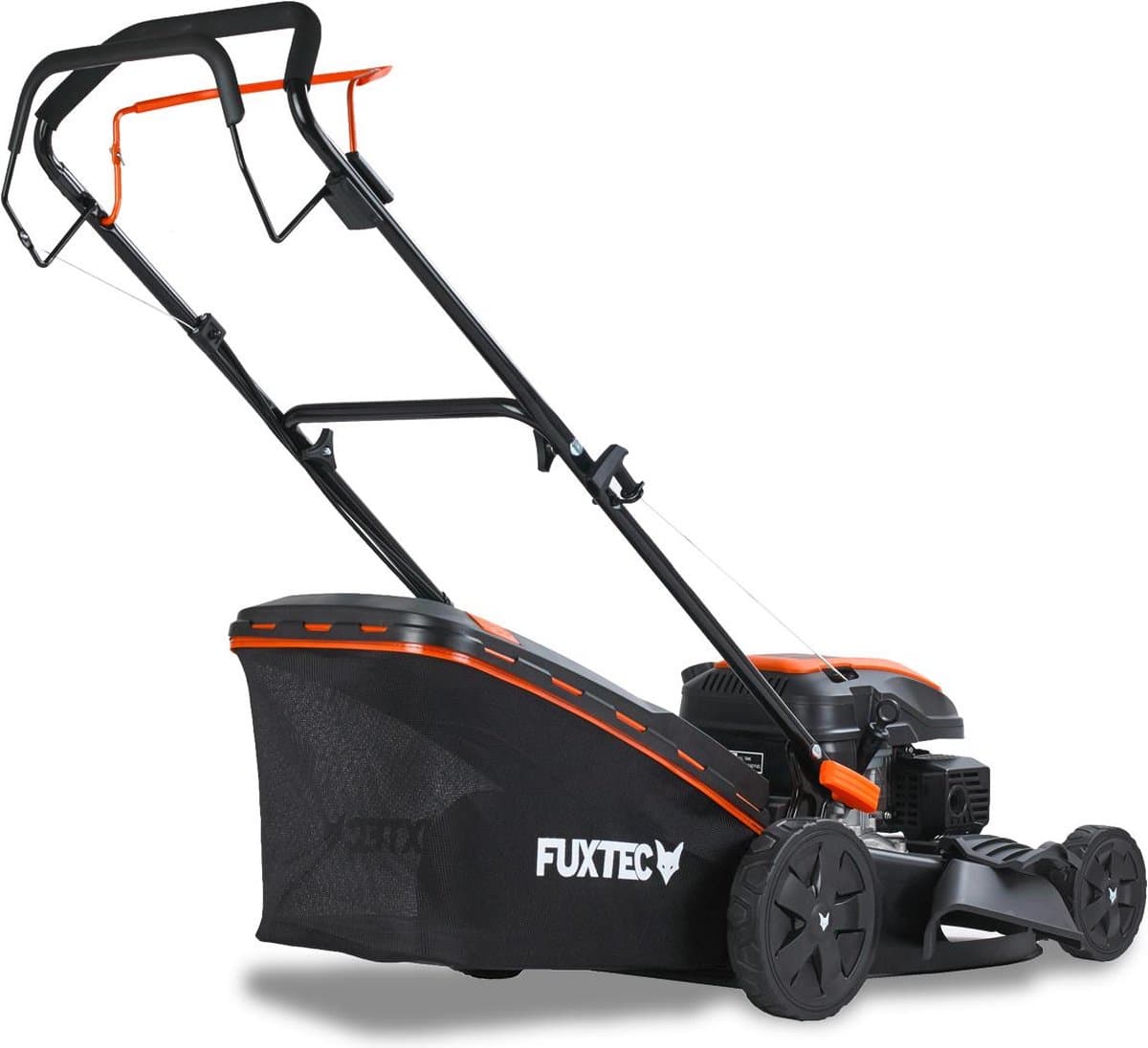 FUXTEC 4in1 Benzine Grasmaaier FX-RM5170 - 4pk/2,9kW - 51cm Maaibreedte - 7-traps Hoogteverstelling - 4-Takt - Achterwielaandrijving - 60L Grasvanger - Mulchfunctie & Zij-uitworp thumbnail 7