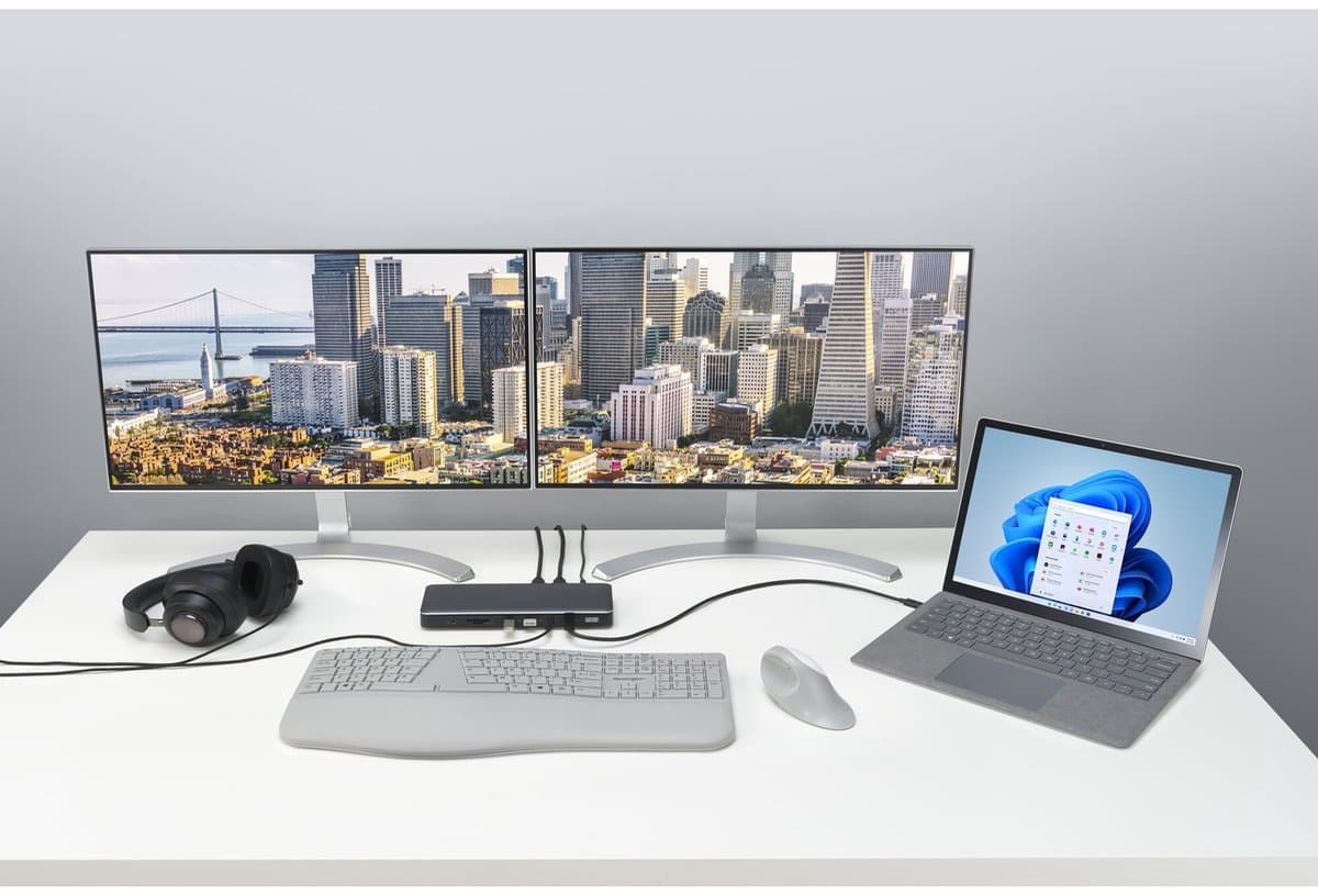 Kensington SD5760T Thunderbolt 4 Dual 4K Docking Station met 96W Power Delivery thumbnail 4