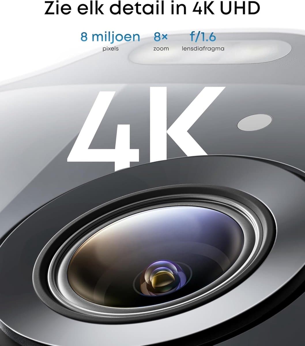 eufy SoloCam E42: 4K draadloze PTZ-camera met zonne-energie thumbnail 2