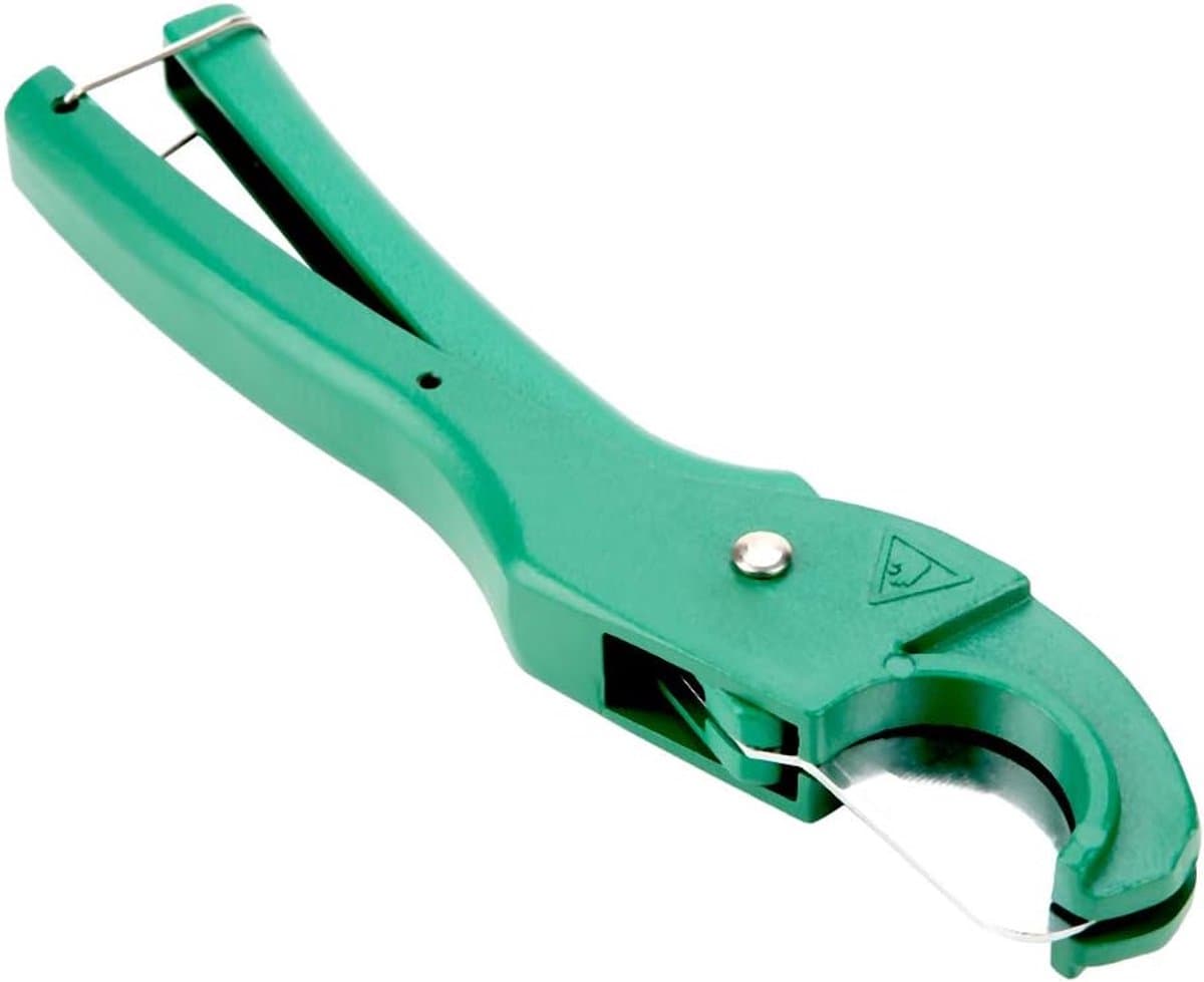 Buizensnijder precisie - Pijpsnijder ratel - Leidingen snijden - Aluminiumlegering constructie - 21 cm lengte - Groen thumbnail 4