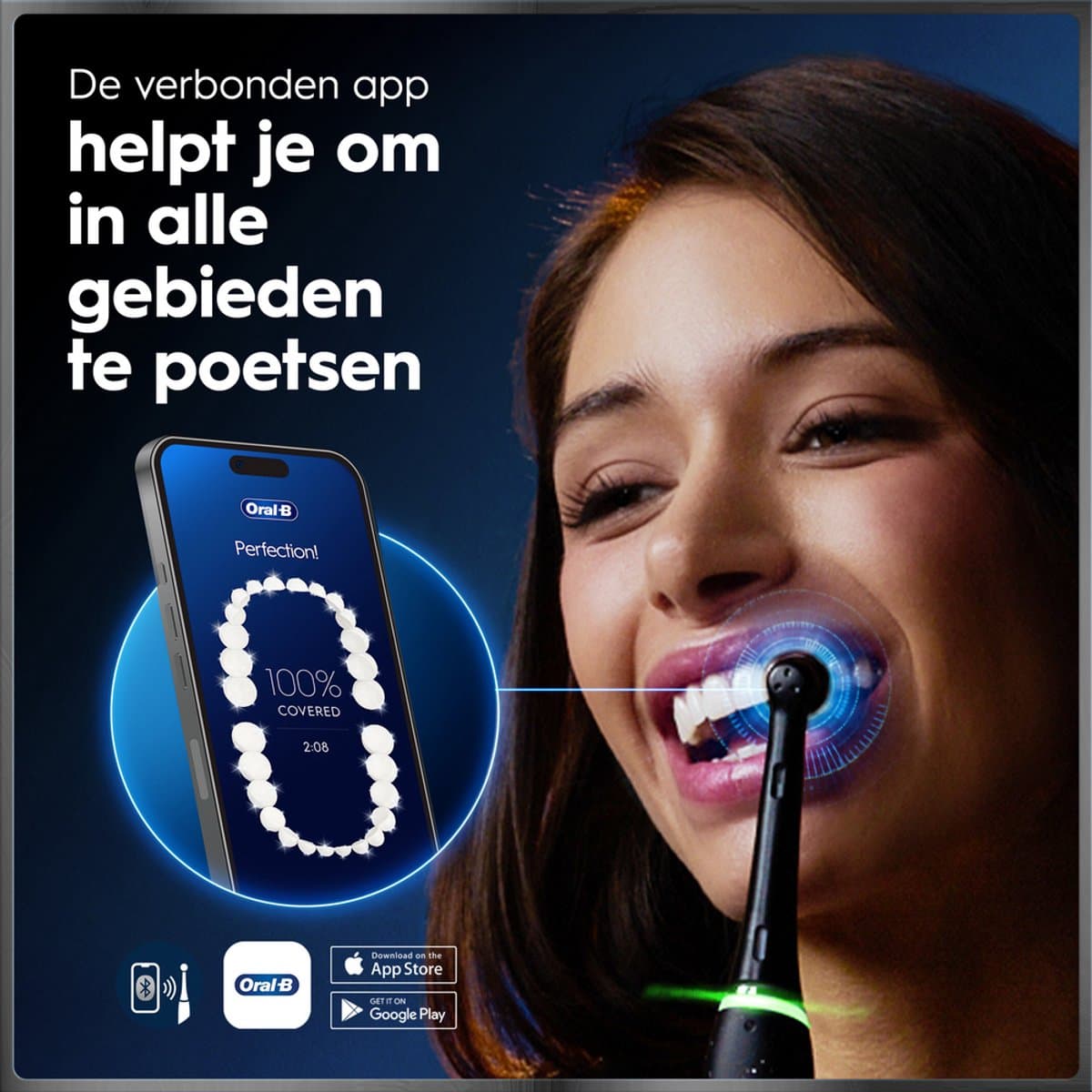 Oral-B iO 10 Elektrische Tandenborstel met AI-positiedetectie thumbnail 8