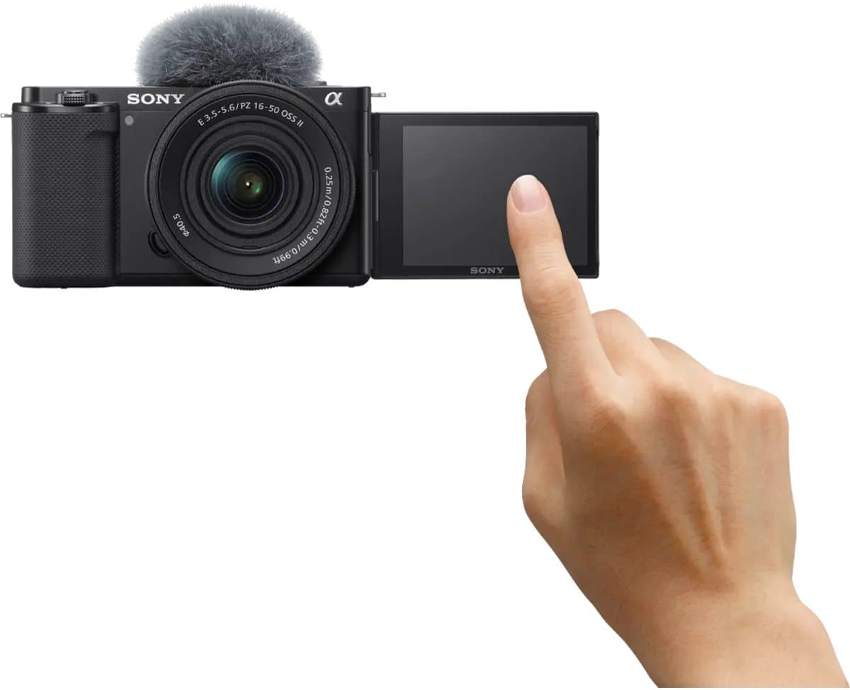 Sony ZV-E10 + 16-50mm lens - APS-C Systeemcamera - Vlogcamera thumbnail 4