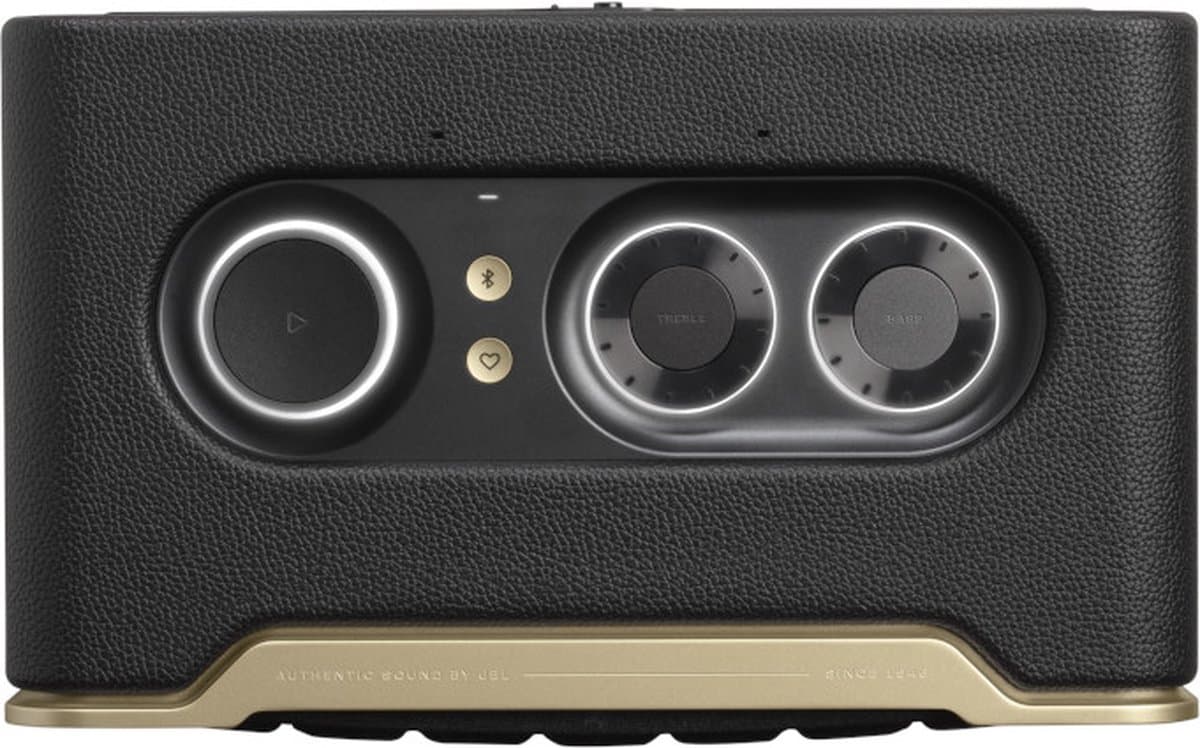 JBL Authentics 200 - Premium WiFi Speaker met Retro Design - Bluetooth & AirPlay - Chromecast & Spotify Connect - Multiroom Audio - Google Assistant & Alexa - Zwart thumbnail 2