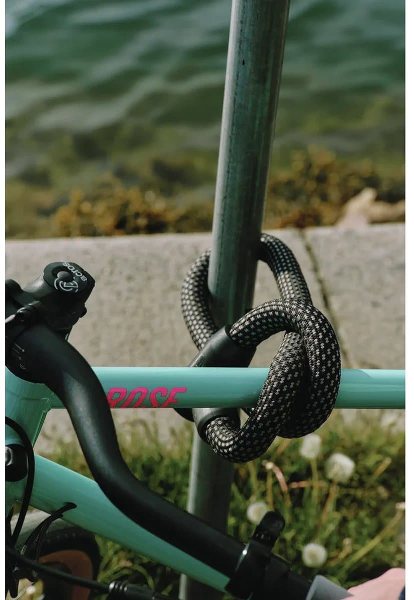 Fietsslot ABUS Yarnit 4004K - Kettingslot - Textielslot - 140cm - Lichtgewicht (slechts 1120g) - zwart thumbnail 4