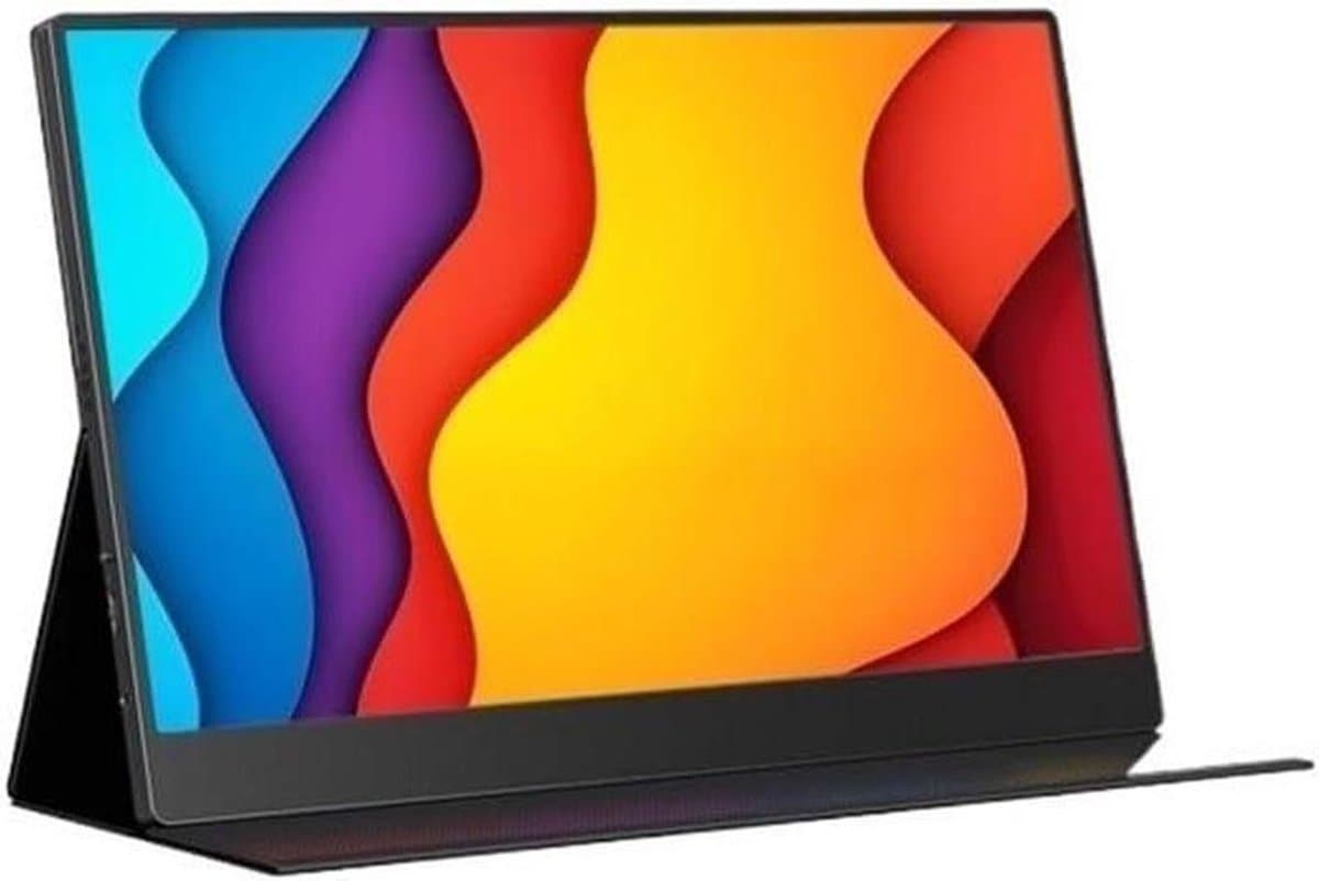 Draagbare Monitor - Externe Scherm Laptop - Productiviteit Verhogen - Ultra Dun Lichtgewicht - 15 inch - Zilver