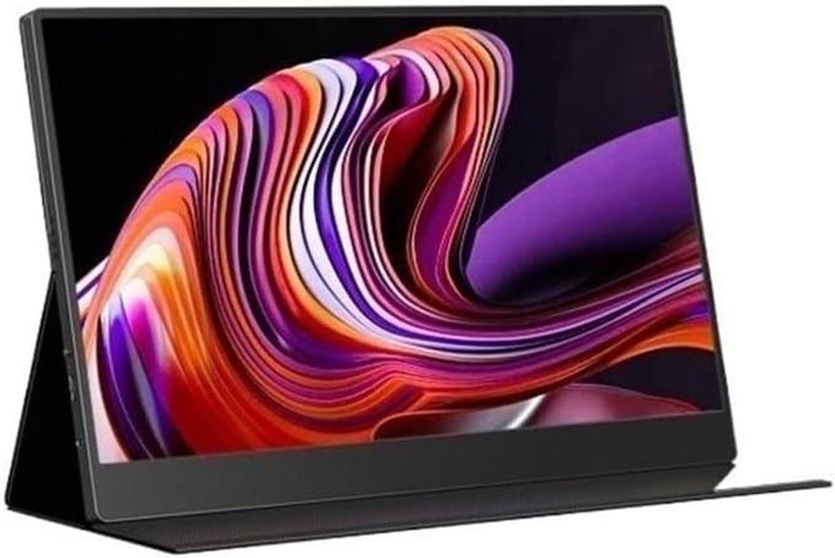 Draagbare Monitor - Extern Beeldscherm - Productiviteit Vergroten - Full HD IPS - 15 Inch - Zwart
