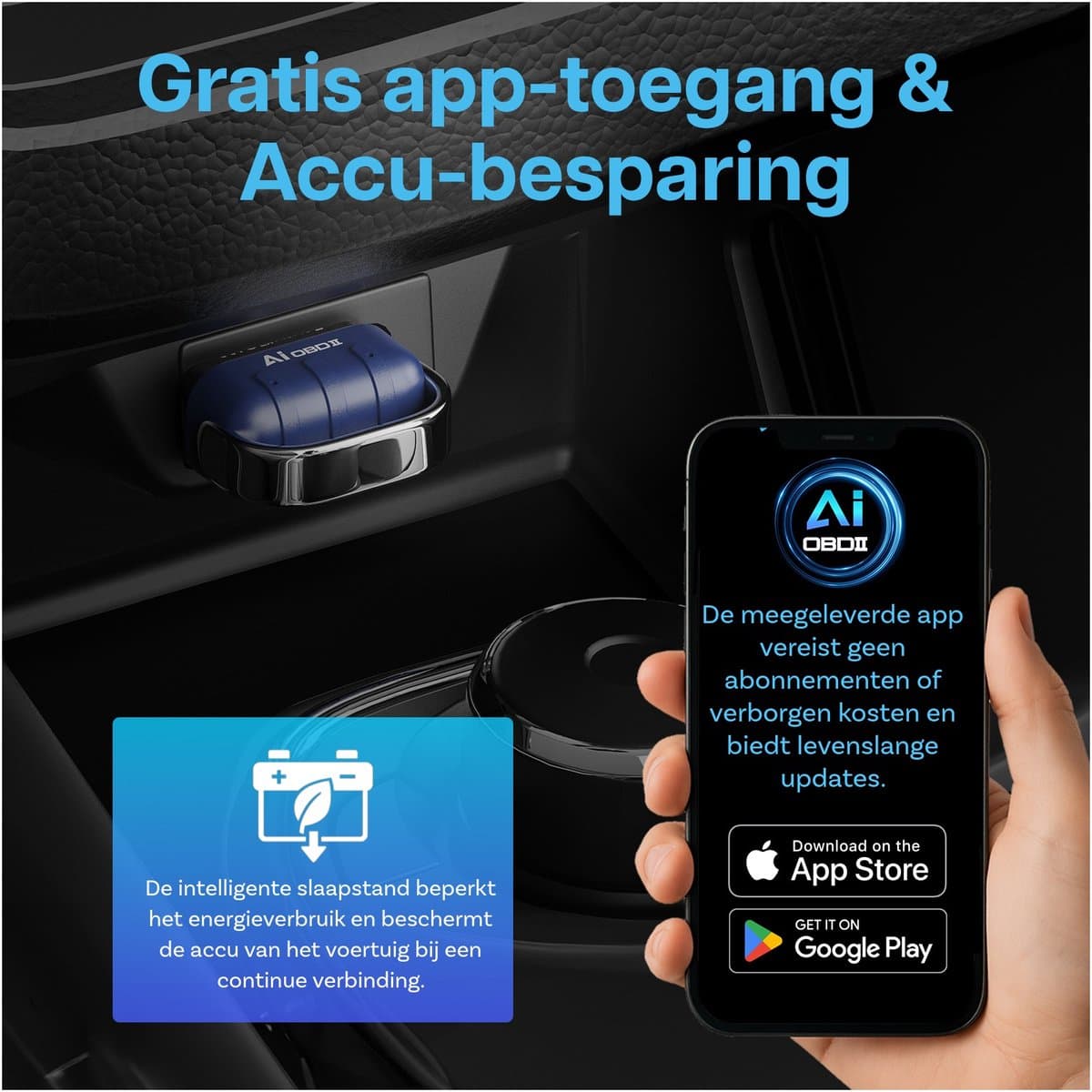 MMOBIEL AI OBD2 Scanner Bluetooth 5.4 - diagnostische tool voor alle auto's thumbnail 5