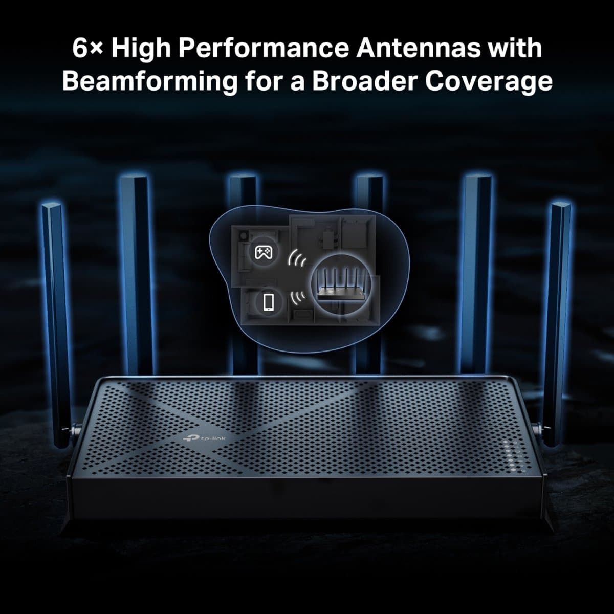 TP-Link Archer BE400 WiFi 7-router met 6,5 Gbps en 2,5G-poorten thumbnail 2