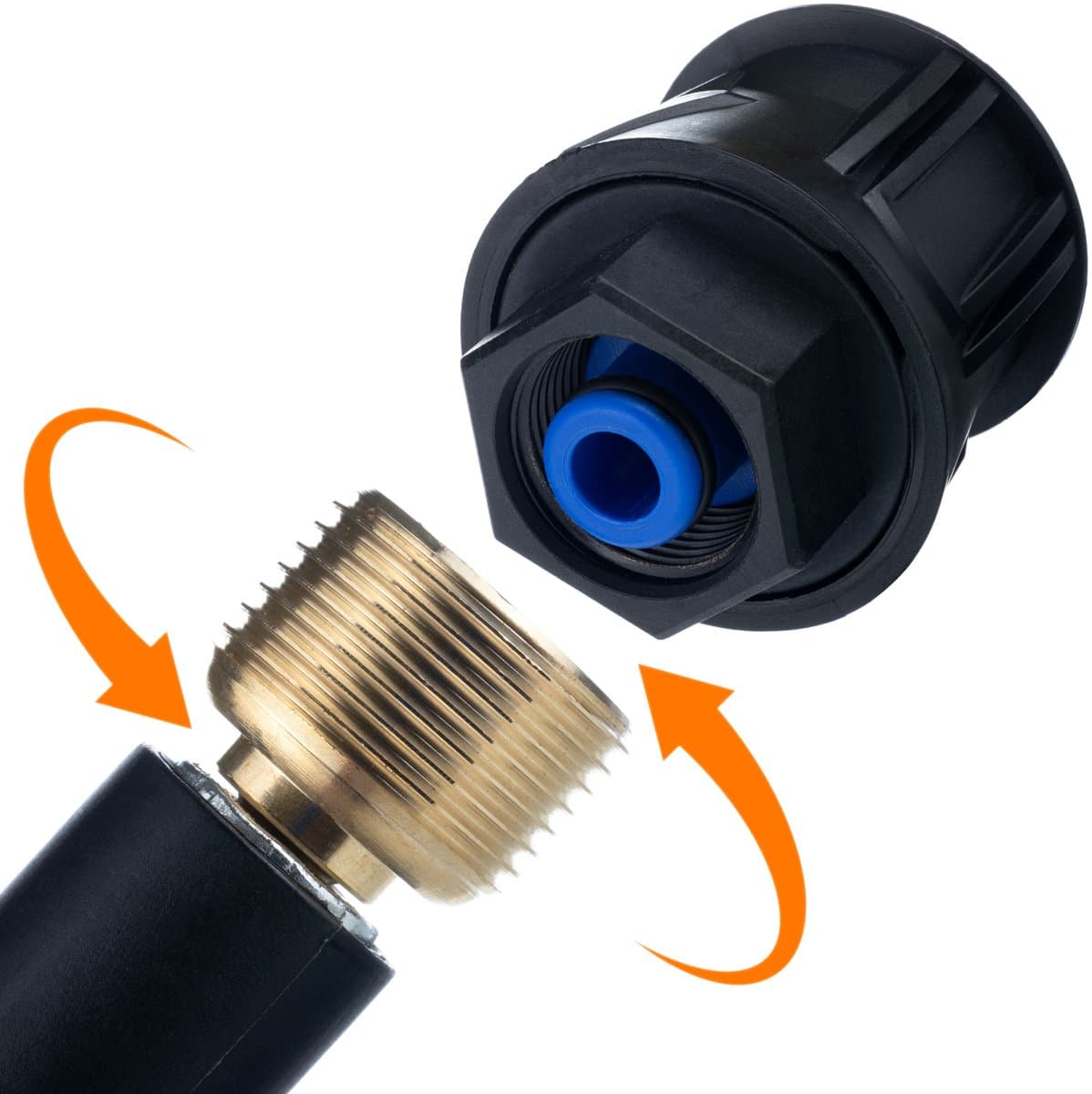 Verlengslang hogedrukslang 10m QC Stihl / Nilfisk / Gerni Quick Connect voor hogedrukreiniger thumbnail 4