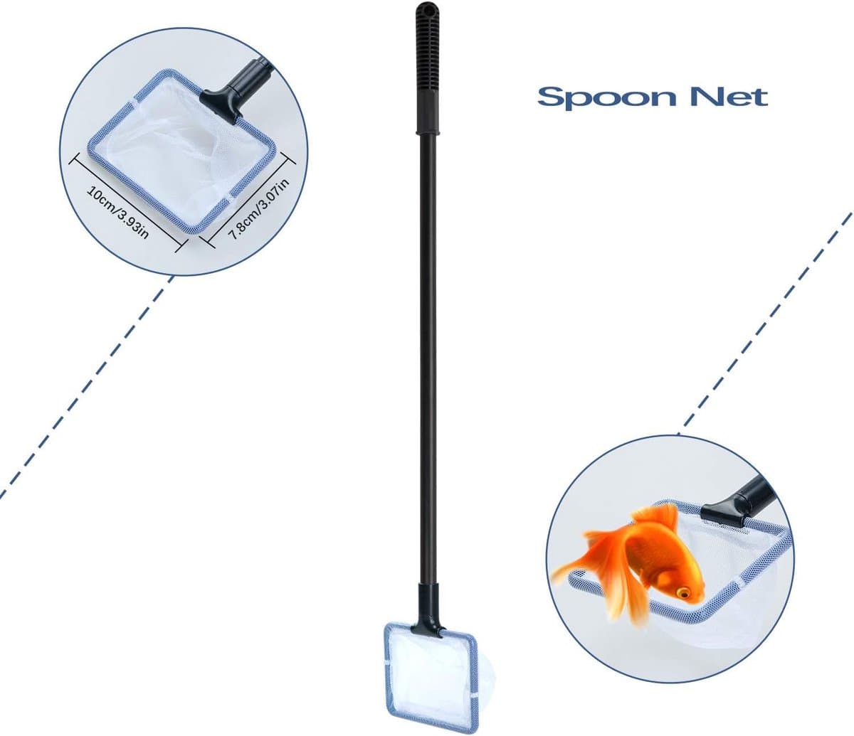 Complete Reinigen Set voor Aquarium - 5-in-1 Schoonmaakgereedschap thumbnail 3