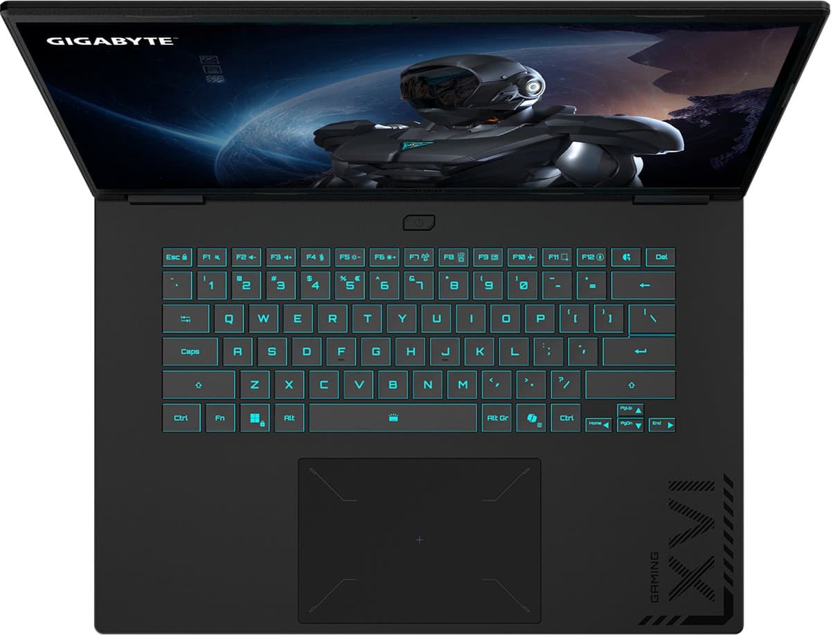 GIGABYTE GAMING A16 3WHK3EE894SH - Gaming Laptop - 16 inch - RTX 5070 - Ryzen 7 - 16GB/1TB thumbnail 6