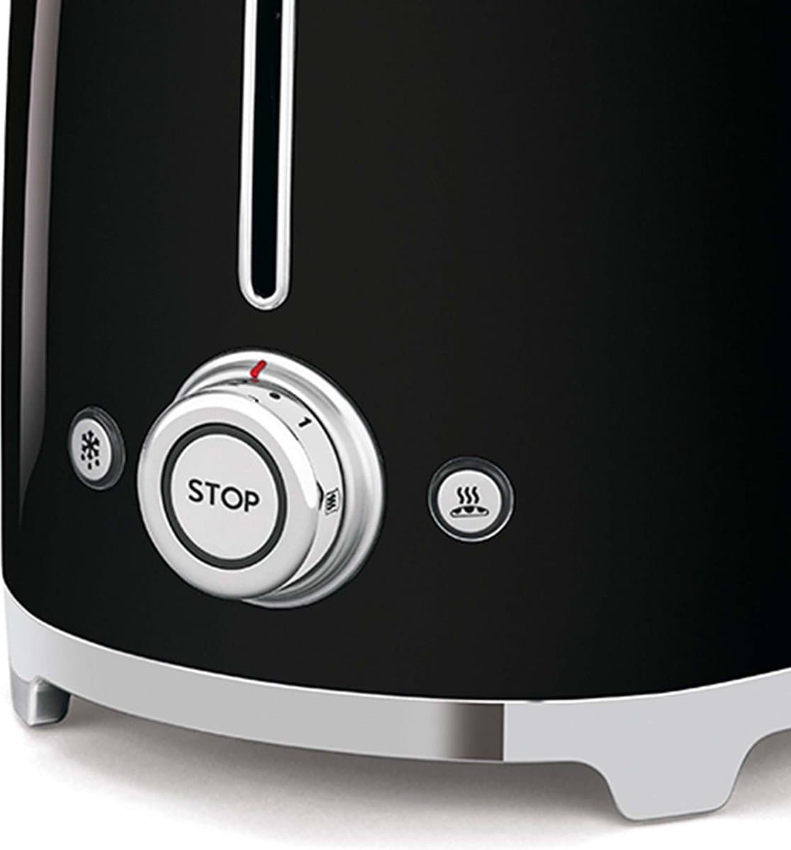 SMEG TSF02BLEU - Broodrooster - Zwart - 2x4 - 1500W - 6 niveaus thumbnail 4
