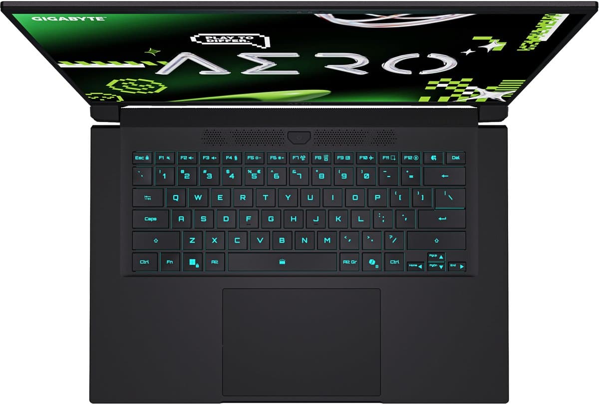 Gigabyte Aero X16 1VH93EEC64AH - Gaming Laptop - Ryzen AI 7 - RTX 5060 - 16 inch - 165 Hz thumbnail 6