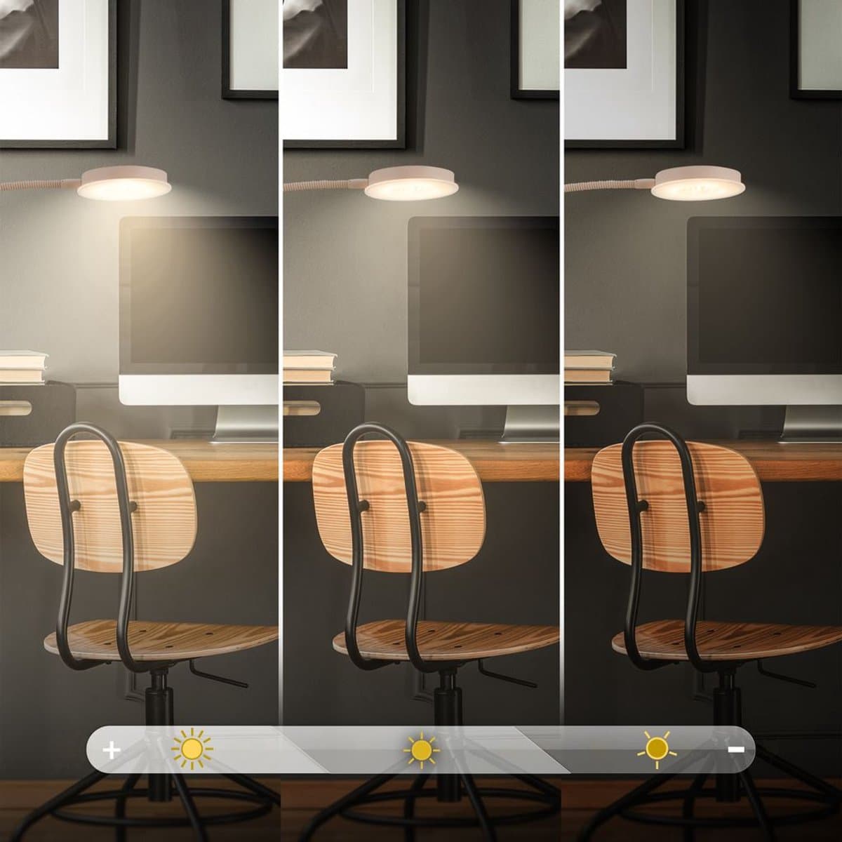 BRILONER Megg - LED Vloerlamp – dimbaar & zwenkbaar – 125.5 cm hoog – warm wit licht – moderne staande lamp – leeslamp voor woonkamer – beige thumbnail 8
