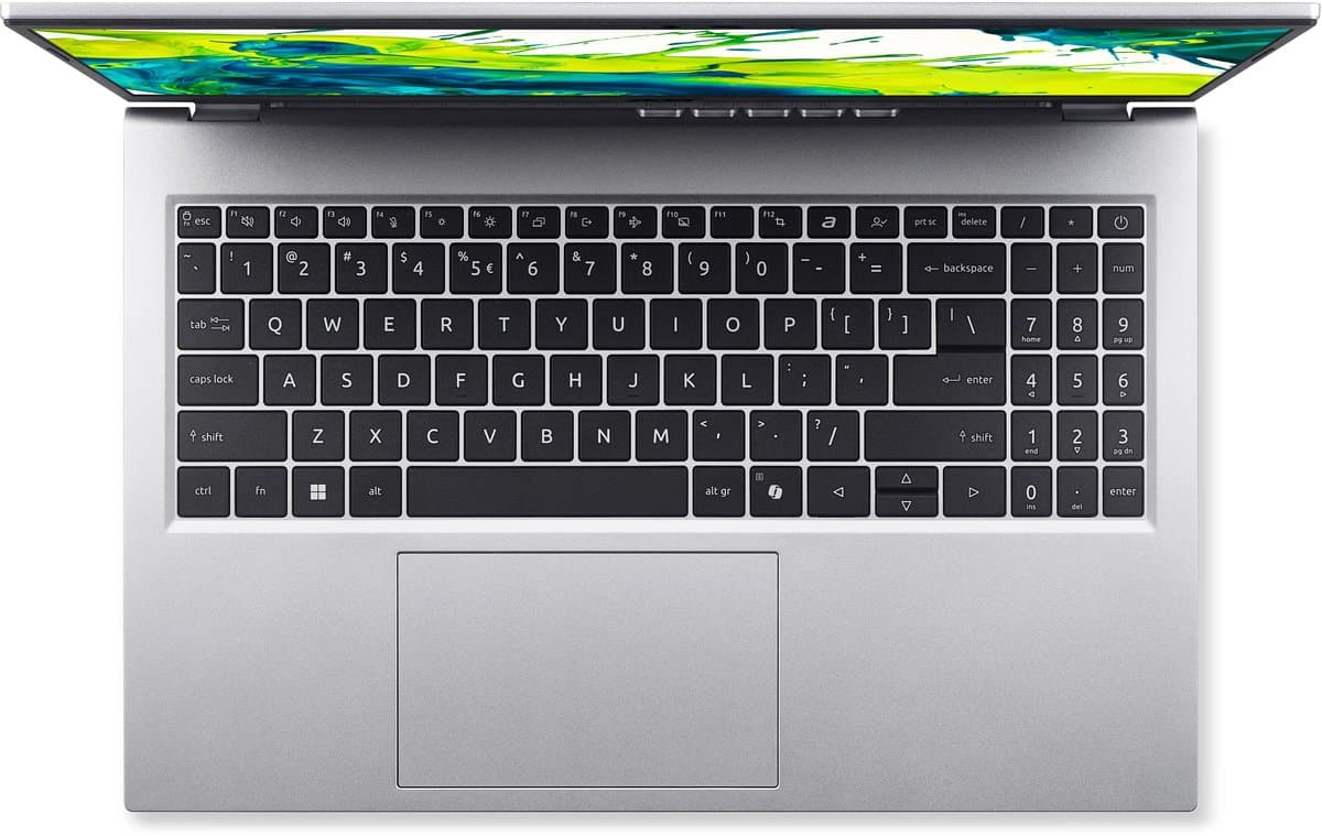 Acer Aspire Go 15 AG15-72P-75H3 Intel Core 7 150U Laptop 39,6 cm (15.6") Full HD 32 GB DDR5-SDRAM 1 TB SSD Wi-Fi 6 (802.11ax) Windows 11 Home US International Zilver thumbnail 5