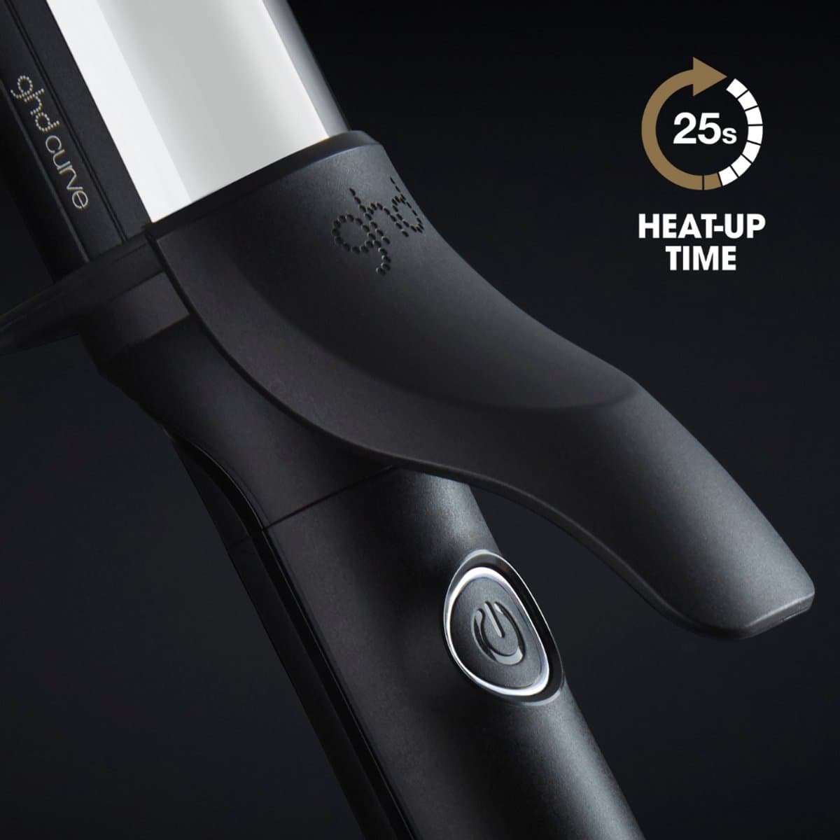 ghd – Curve Soft Curl Tong – Krultang – 32 mm voor Grove Krullen – Haarkruller met Keramische Coating – Zwart thumbnail 8