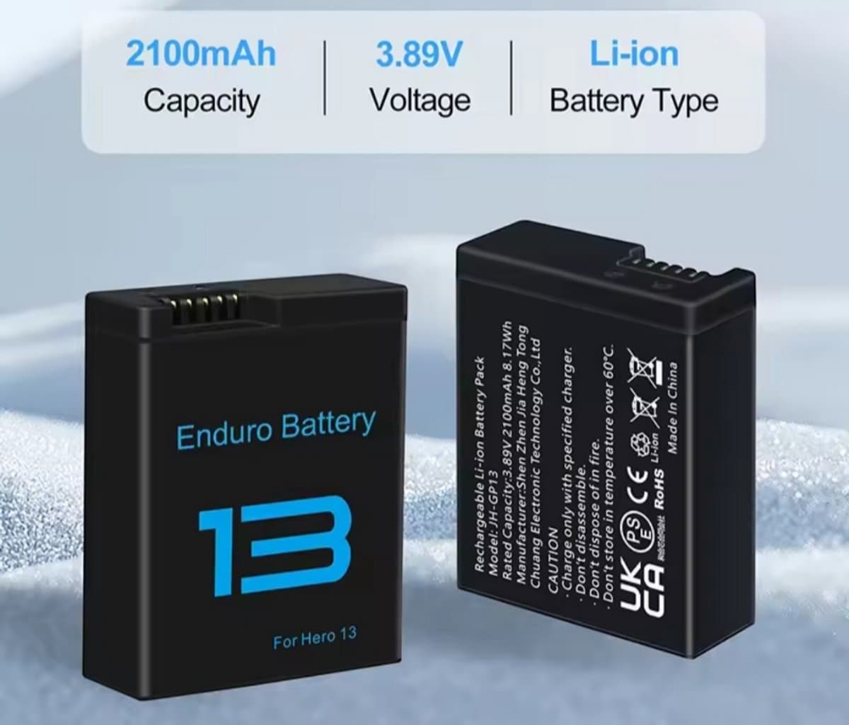Opladbox voor GoPro Hero 13 Black -LED DISPLAY Opladbox +2 Batterijen - Opladbox voor 3 Batterijen - Inclusief 2 Batterijen - Gopro 13 - Charger Box for Gopro Hero 13 Black - Fast Charger - Opladbox 4 GoPro 13 Batterijen - GoPro 13 Accessoires thumbnail 7