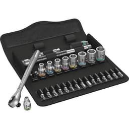 Productfoto van Wera Zyklop Metal-ratelset 28-delig 1/4"