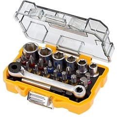 Productfoto van DEWALT 24-delige bit- en doppenset DT71516