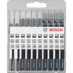 Productfoto van Bosch Decoupeerzaagbladenset Basic Wood 10-delig