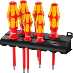 Productfoto van Wera Schroevendraaierset Kraftform Plus 6-delig VDE