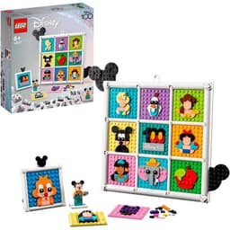 Productfoto van LEGO Disney 100 jaar animatiefiguren set