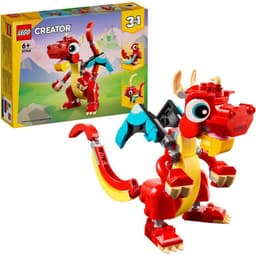 Productfoto van LEGO Creator 3-in-1 Rode Draak