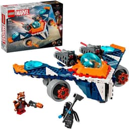 Productfoto van LEGO Marvel Rockets Warbird Constructiespeelgoed