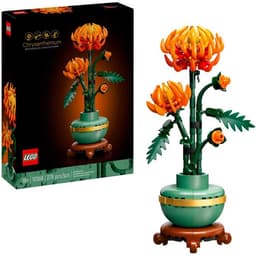 Productfoto van LEGO Botanical Chrysant Bouwset