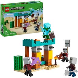 Productfoto van LEGO Minecraft Illagers Woestijn Set