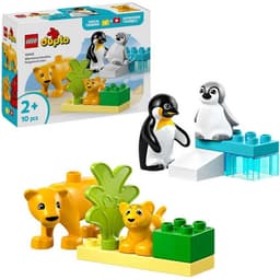 Productfoto van LEGO DUPLO Wilde Dieren - Pinguïns en Leeuwen