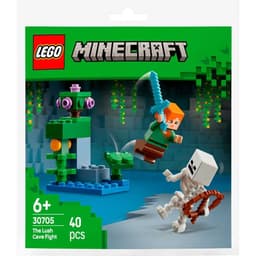 Productfoto van LEGO Minecraft Weelderige Grot Duel