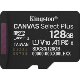 Productfoto van Kingston Canvas Select Plus 128GB MicroSD