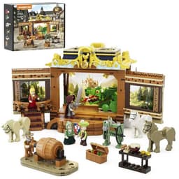 Productfoto van Lumibricks Medieval Troupe Carriage Bouwset